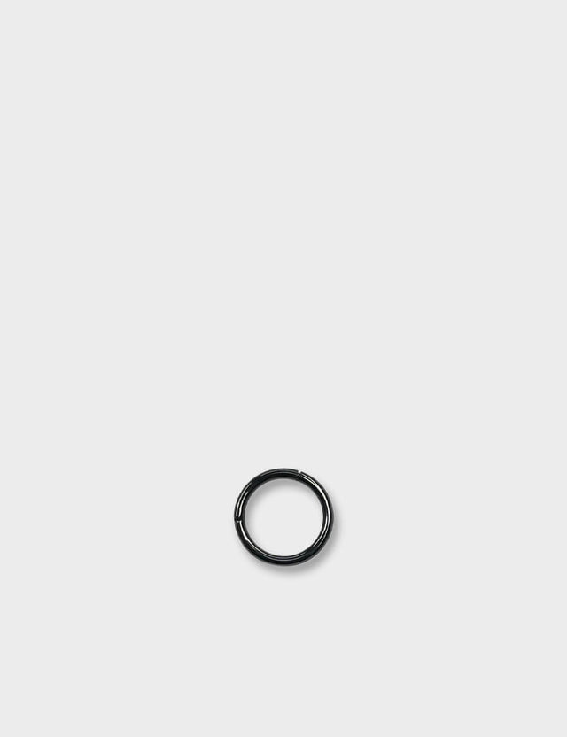 Black Hinged Ring 1x7mm