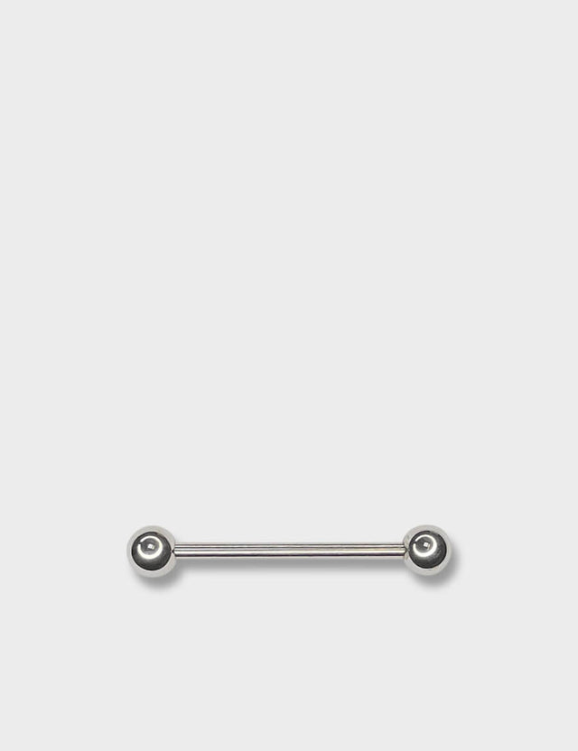 Barbell 1.6x16 Silver Titanium External Thread
