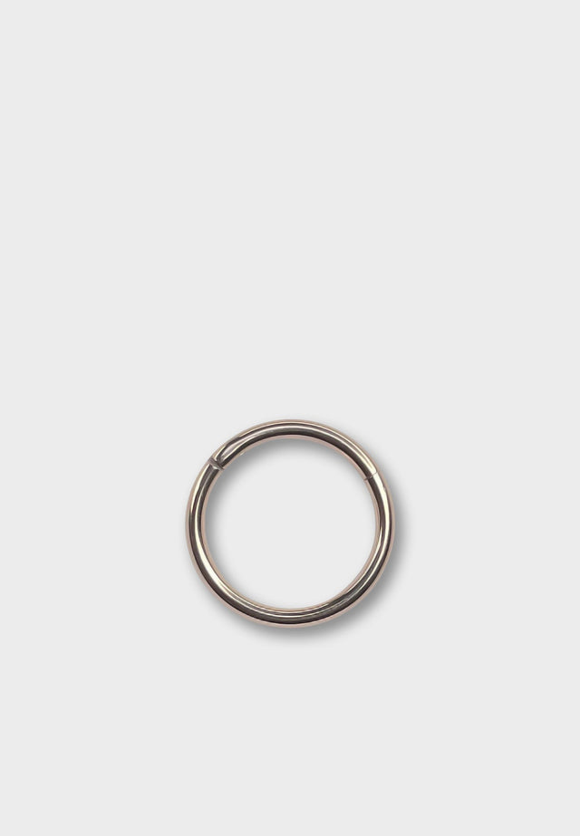 Rose Hinged Ring 1x8mm Titanium
