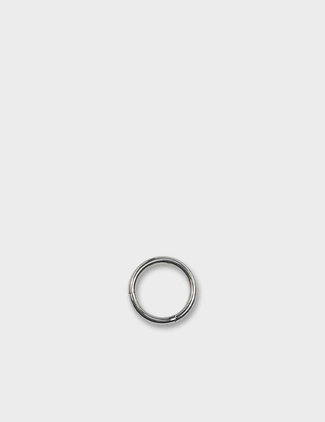 Silver Hinged Ring 1.2x6mm Titanium