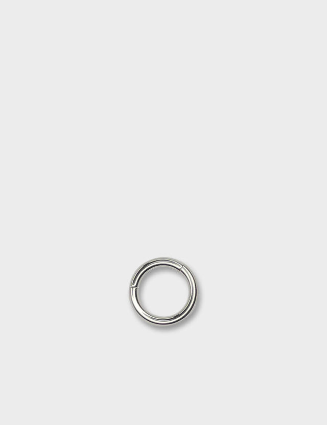 Silver Hinged Ring 1.6x8mm Titanium
